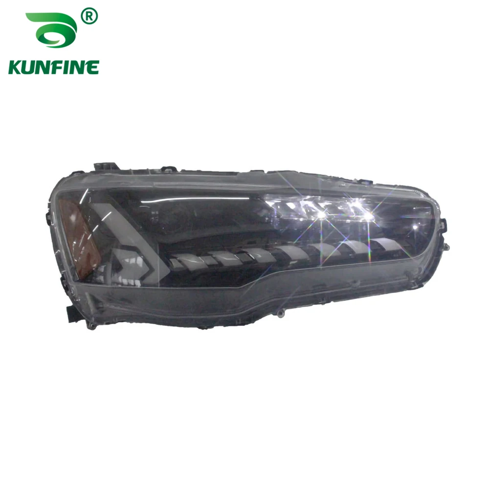 Pair of Car Styling Car Headlight Assembly For MITSUBISHI GRAND LANCER EVO-X 2008-2018 LED Head Lamp Car Tuning Light Parts Plug