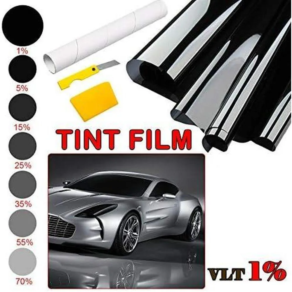 

7m x 76cm Car Window Film Roll Car Window Film for enhanced privacy and heat reduction