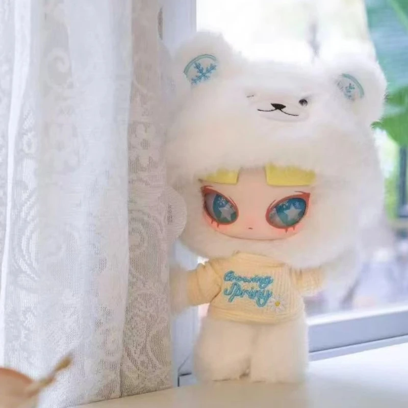 Véritable en stock, authentique série Inn Through Spring, boîte aveugle en peluche, chapeau détachable portable, figurine à frange unique, anniversaire