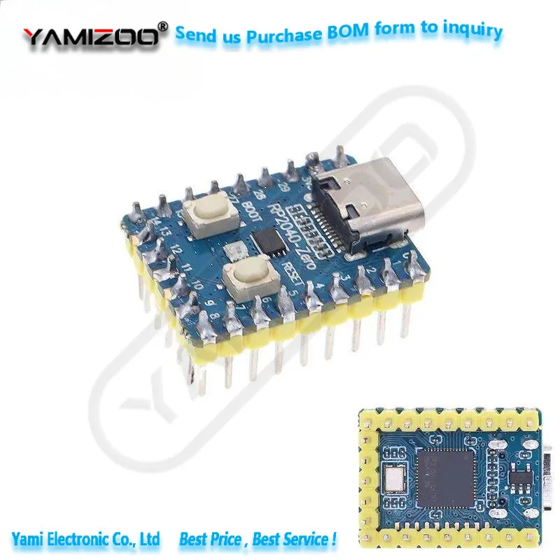 RP2040-Zero RP2040 für Raspberry Pi Mikrocontroller PICO Entwicklungsboard Modul Dual-Core Cortex M0+ Prozessor 2MB Flash – Detail 5