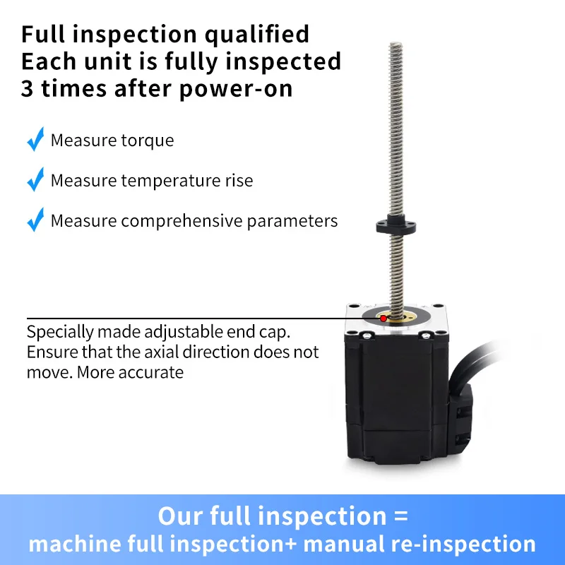 UMOT تيار مستمر Nema 17 مغلق حلقة محرك متدرج الرصاص المسمار 42 المتكاملة خطوة المحرك Nema17 حلقة مغلقة المحرك الخطي خطوة المحرك #3
