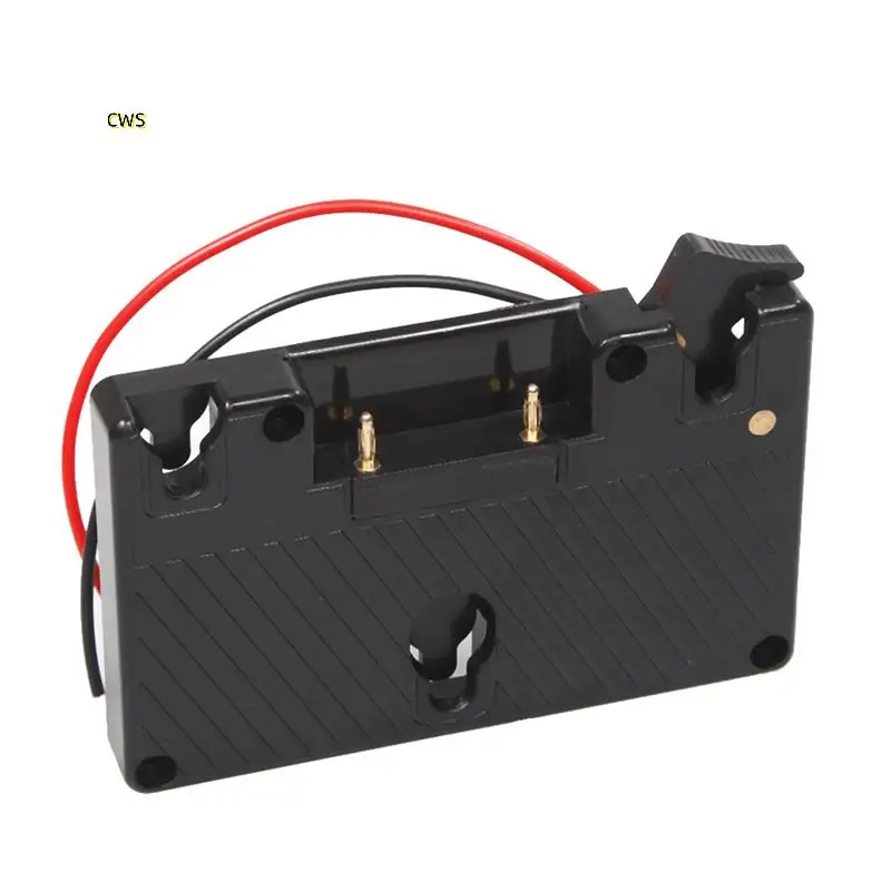 3X Gold Mount แบตเตอรี่กล้องแผ่นอะแดปเตอร์สําหรับ Panasonic กล้องวิดีโอ Power B-Tap Anton Bauer แบตเตอรี่