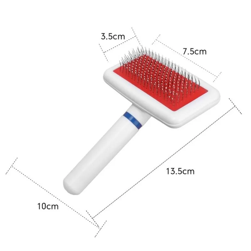 Cats Grooming Combs Deep Cleaning Steel Needle Comb for Cat Small Dog Safety Stainless Steel Brush Pets Accessories Wholesale