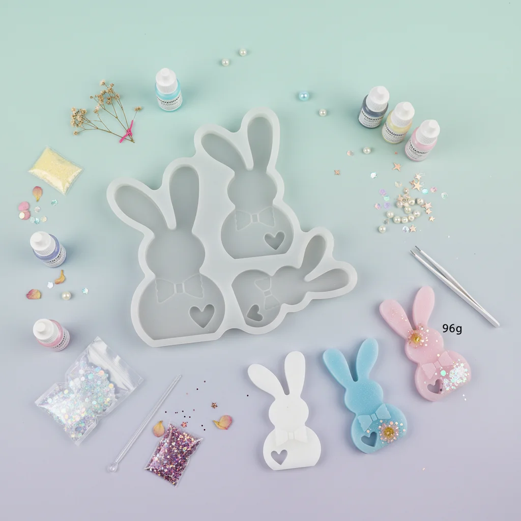Molde de Silicone de Coelho co - Home Decor You avaliação e preço