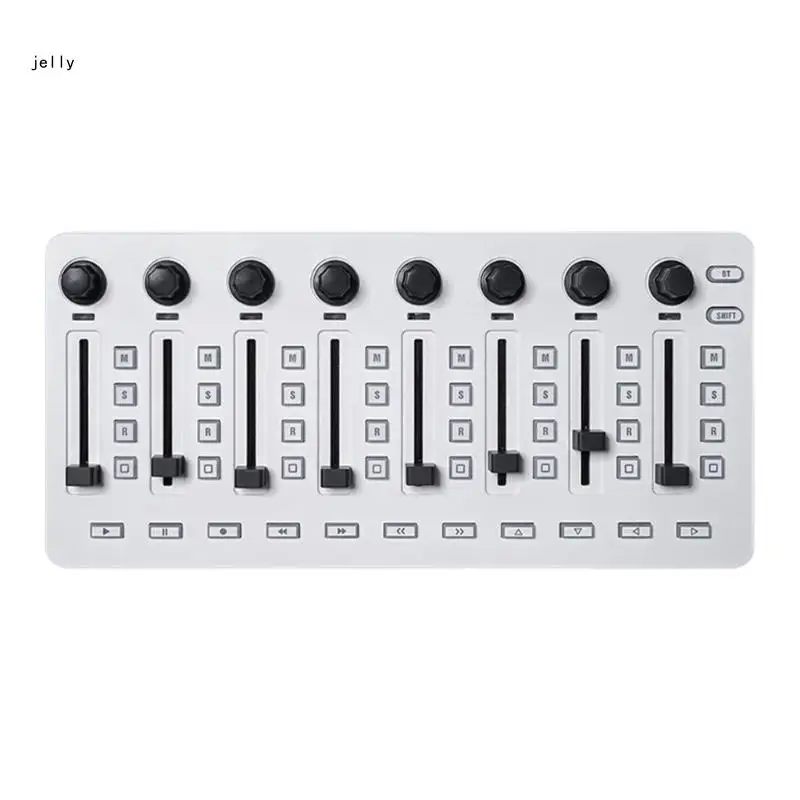 

Wireless MIDI Controller Mixer Mute, Midi Keyboard Controlador Mixing Console 448C