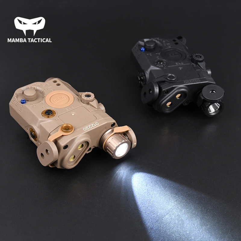 

WADSN Airsoft Tactical LA-5C PEQ-15 PEQ15 Green Dot IR Laser Sight Flashlight Hunting Weapon Aiming Rifle Scout Lamp Torch