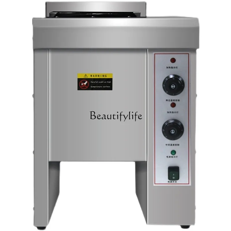 05-Commercial small new automatic vertical burger high-end chain baking machine