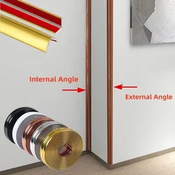 10 метров домашняя настенная уплотнительная лента, водонепроницаемая и защищающая от загрязнений лента для кромки, Мягкая самоклеящаяся настенная угловая лента для талии
