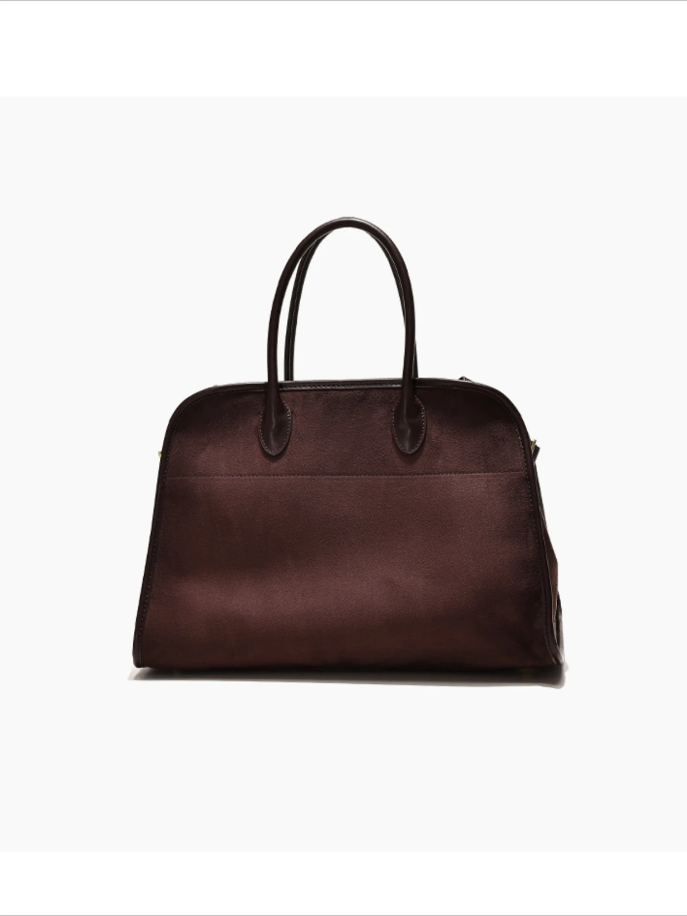 

Стильная, простая и универсальная женская сумка большой вместимости среднего возраста.