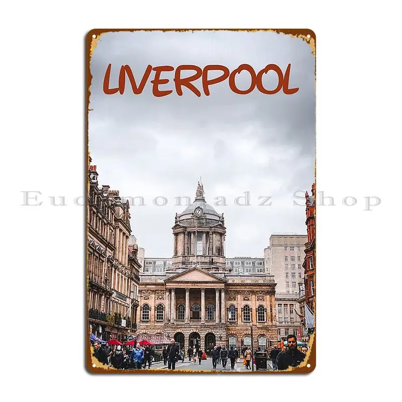 Liverpool Metal Plaque Create Plaques Wall Cave Cinema Garage Tin Sign Poster