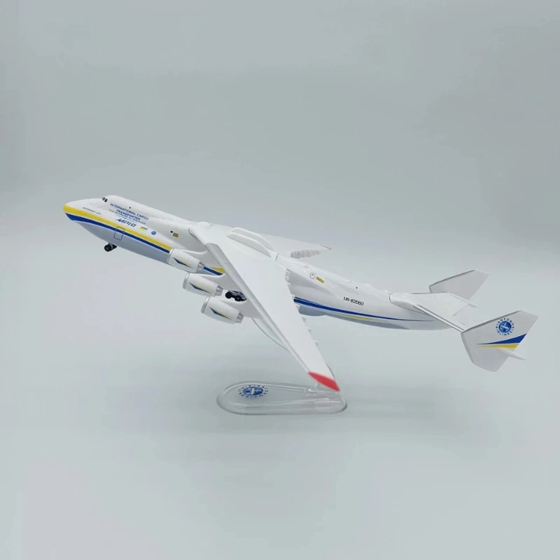 Antonov An-225 An-124 Mriya Plastic Airplane Model 1/400 Show Adult Collectible Toy Boy Large Ukrainian Transport Aircraft