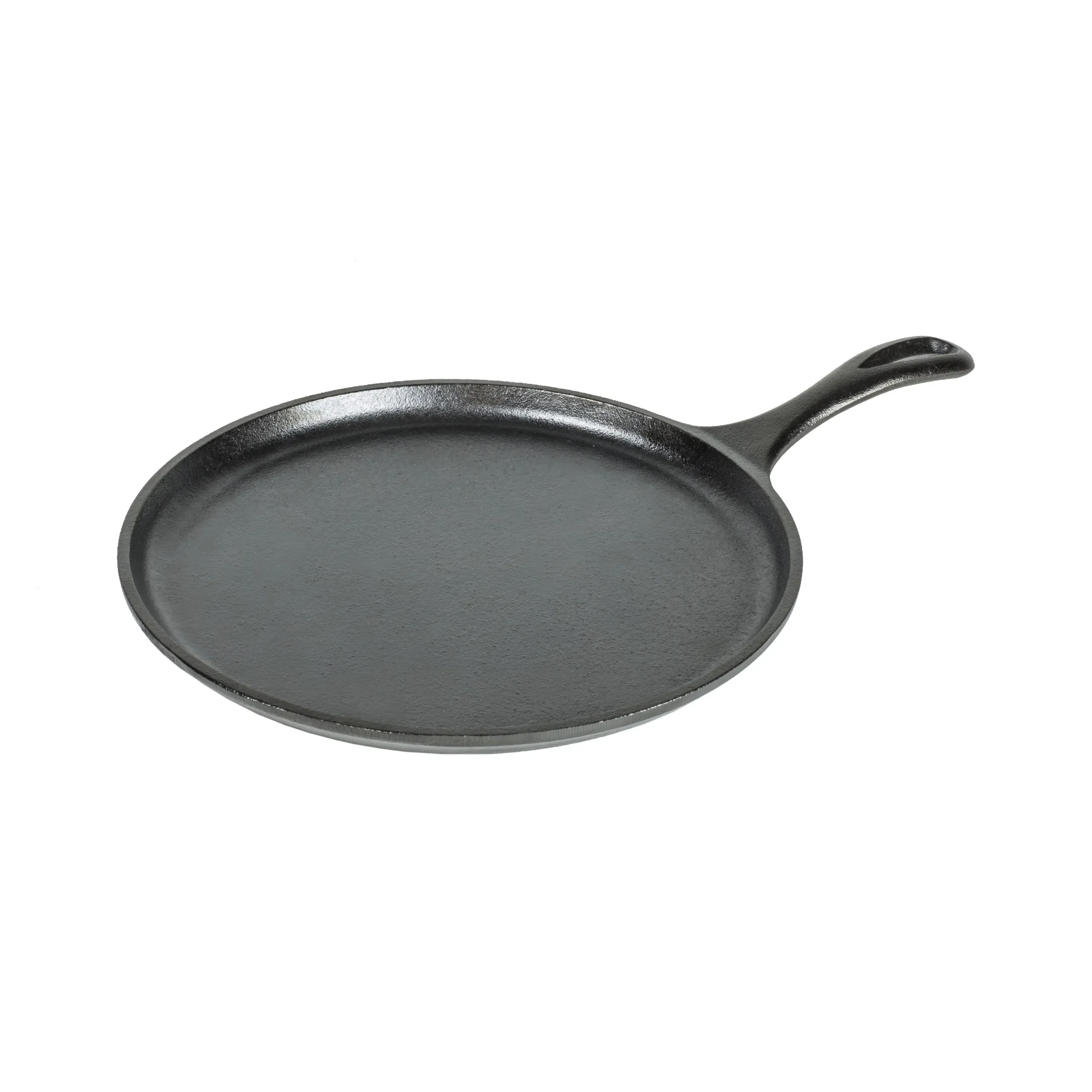 10.5 Inch Cast Iron Griddle / Comal,Easy-grip handle