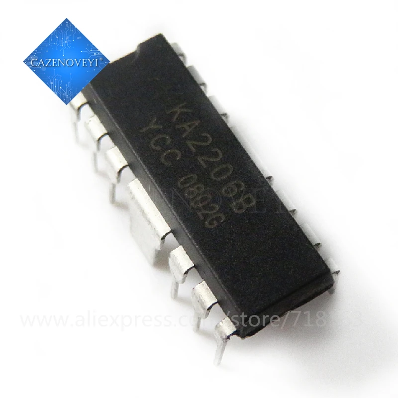 10pcs/lot KA2206B KA2206 DIP-12 In Stock