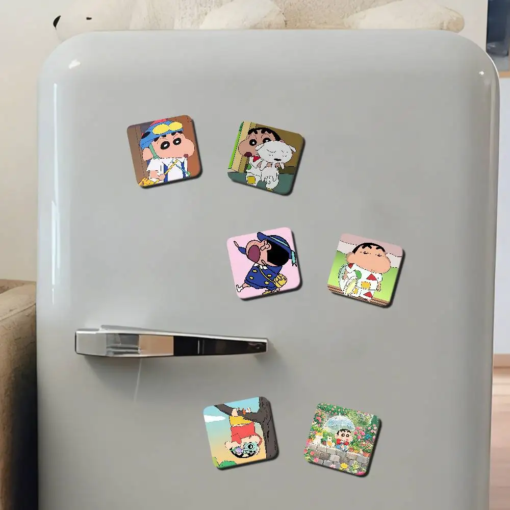 C-crayon S-Shin Cute Chan-S Refrigerator Magnets Fridge Magnets Cartoon Animal Magnets For Refrigerator Decor Funny Magnetic