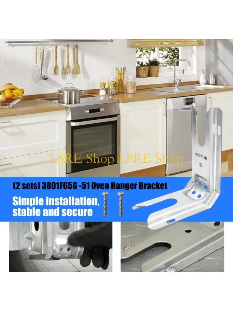L8RE 3801F656-51 Anti Tip Support Bracket Replacement for WP3801F656-51
