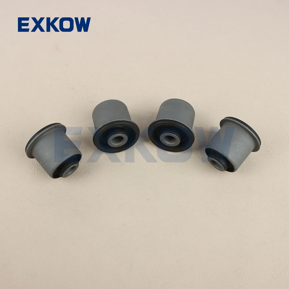 4PCS Front Suspension Arm Upper Bushings for Mitsubishi Pajero Montero III V73 V75 V77 V78 MR519398