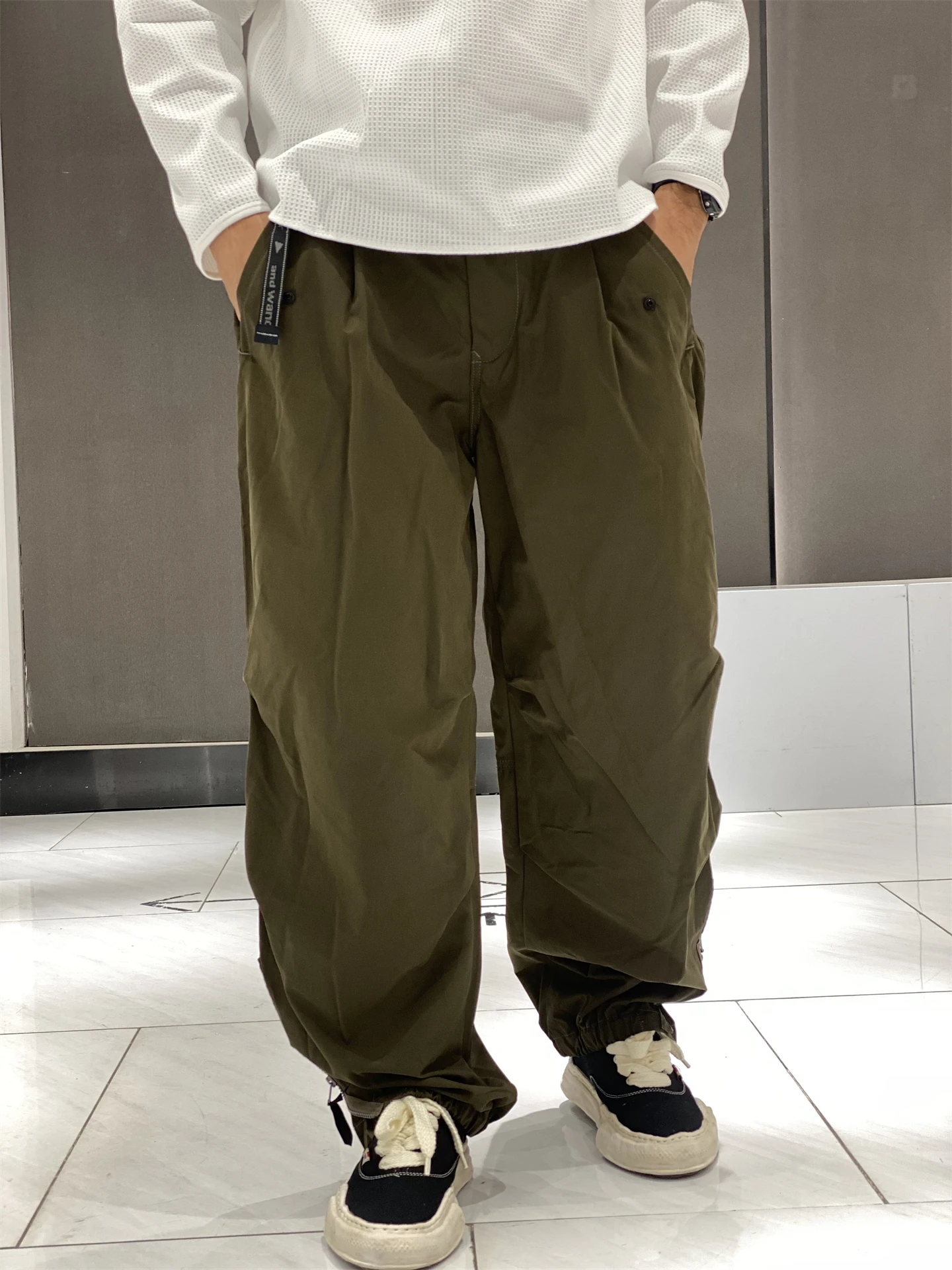Mountain outdoor side zipper tapered tooling trousers paratrooper trousers