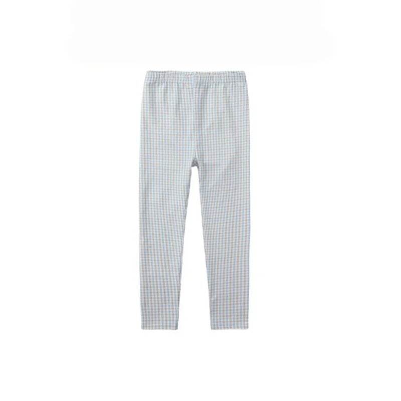 AP gingham plaid pj's – Blue Legging