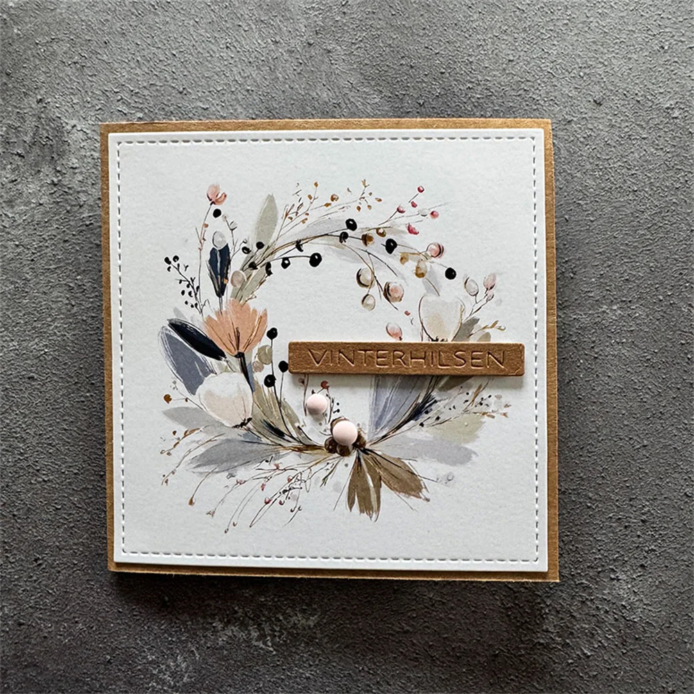 Gift Tags Giftbox Metal Cutting Dies for DIY Scrapbooking Album Paper Card Embossed Template Stencil Mold Handmade