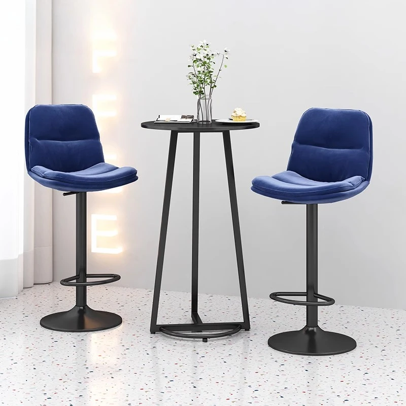 قابل للتعديل بار البراز ارتفاع 65-80 سنتيمتر الصف التجاري الشمال الحديثة المطبخ مكافحة كرسي مقهى البراز للاستخدام المنزلي والمطاعم #3