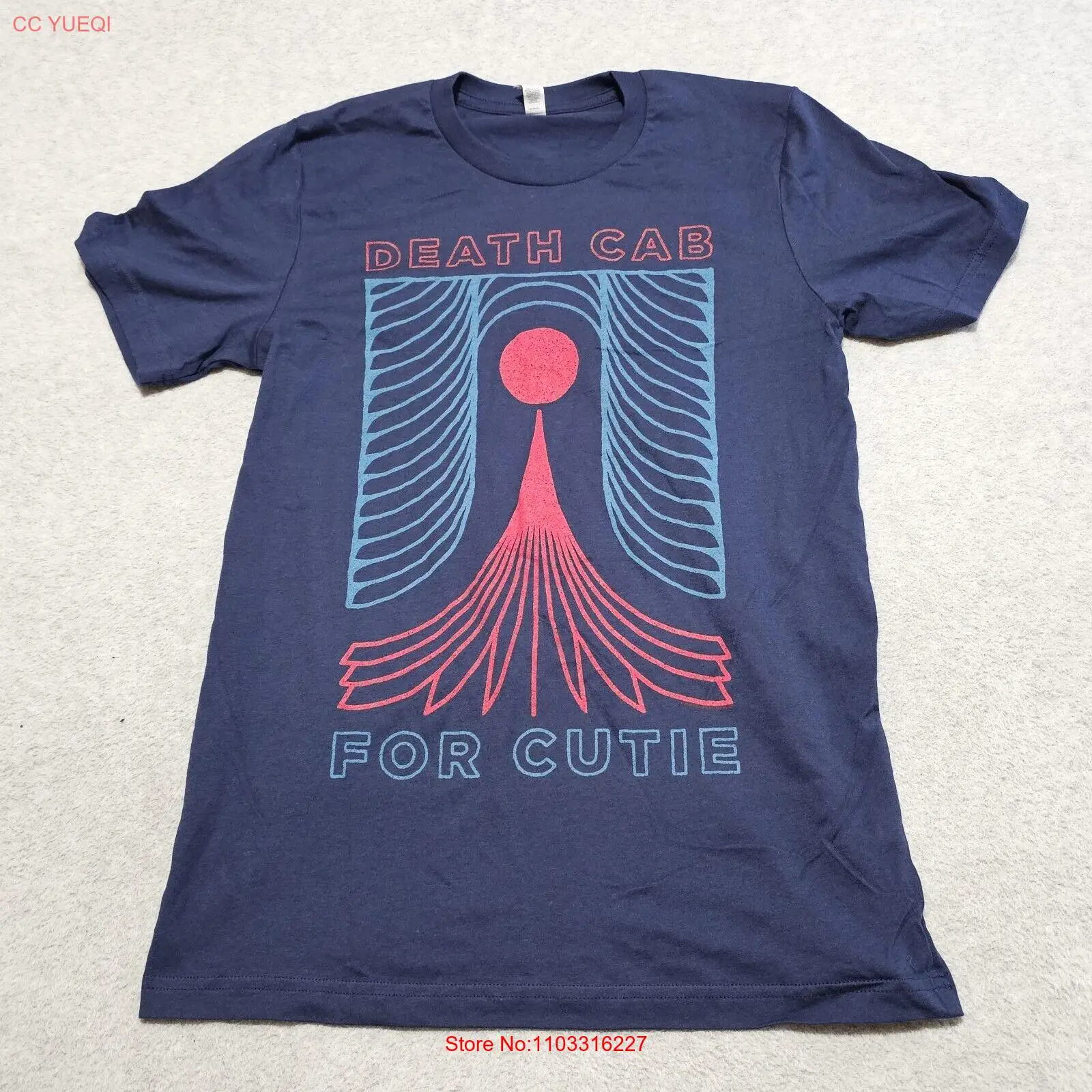 Футболка Death Cab для Cutie, Мужская футболка среднего размера Nwot, мягкая, 2021, концертная музыкальная группа