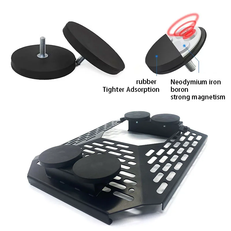 Mini tetto staffa di montaggio magnetica in acciaio inossidabile disco magnetico kit di montaggio sul tetto a sgancio rapido compatibile