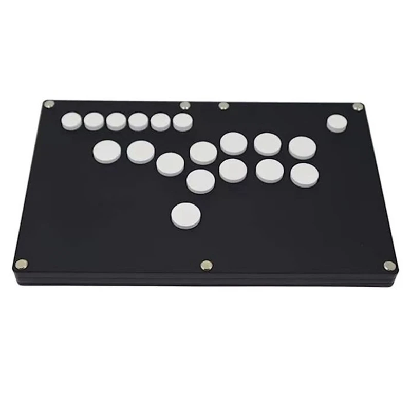 

DIY Ultra-Thin All Buttons Hitbox Arcade Joystick Fight Stick Game Controller For PS4/PS5/PC/ USB Hot-Swap Cherry MX