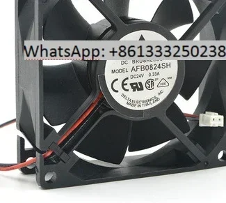 Electronics AFB0812SHE R00 DC 12V 0.40A 80x80x15mm 3-Wire  Server Cooling Fan