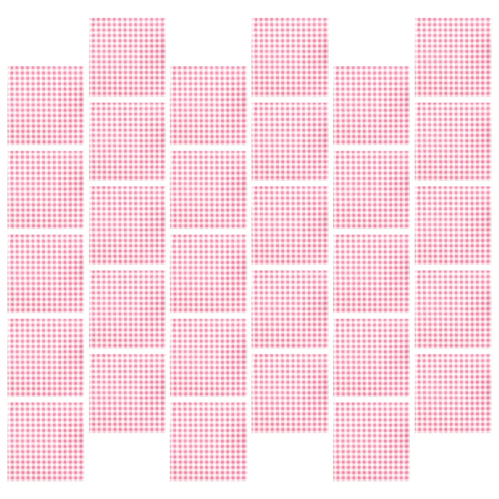 

Baking Paper Sheets Oil-Proof Checkered Liners For Sandwich French Fries Burger Wrapping Food Storage Greaseproof