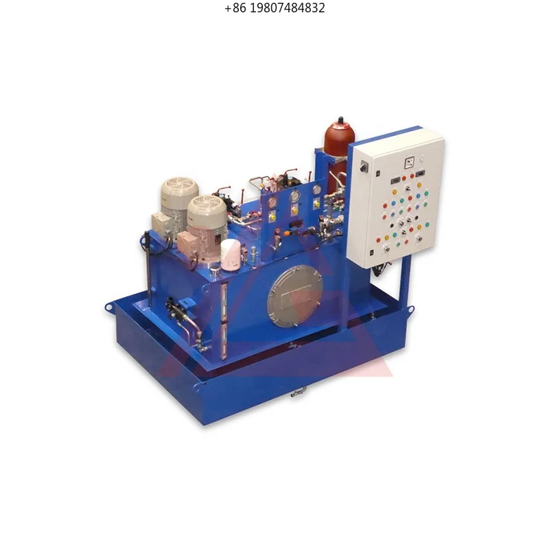 

High Pressure Hydraulic Power Unit Complete Set New Mild Steel Hydraulic Pump Station with Thread Fittings and Cylinder