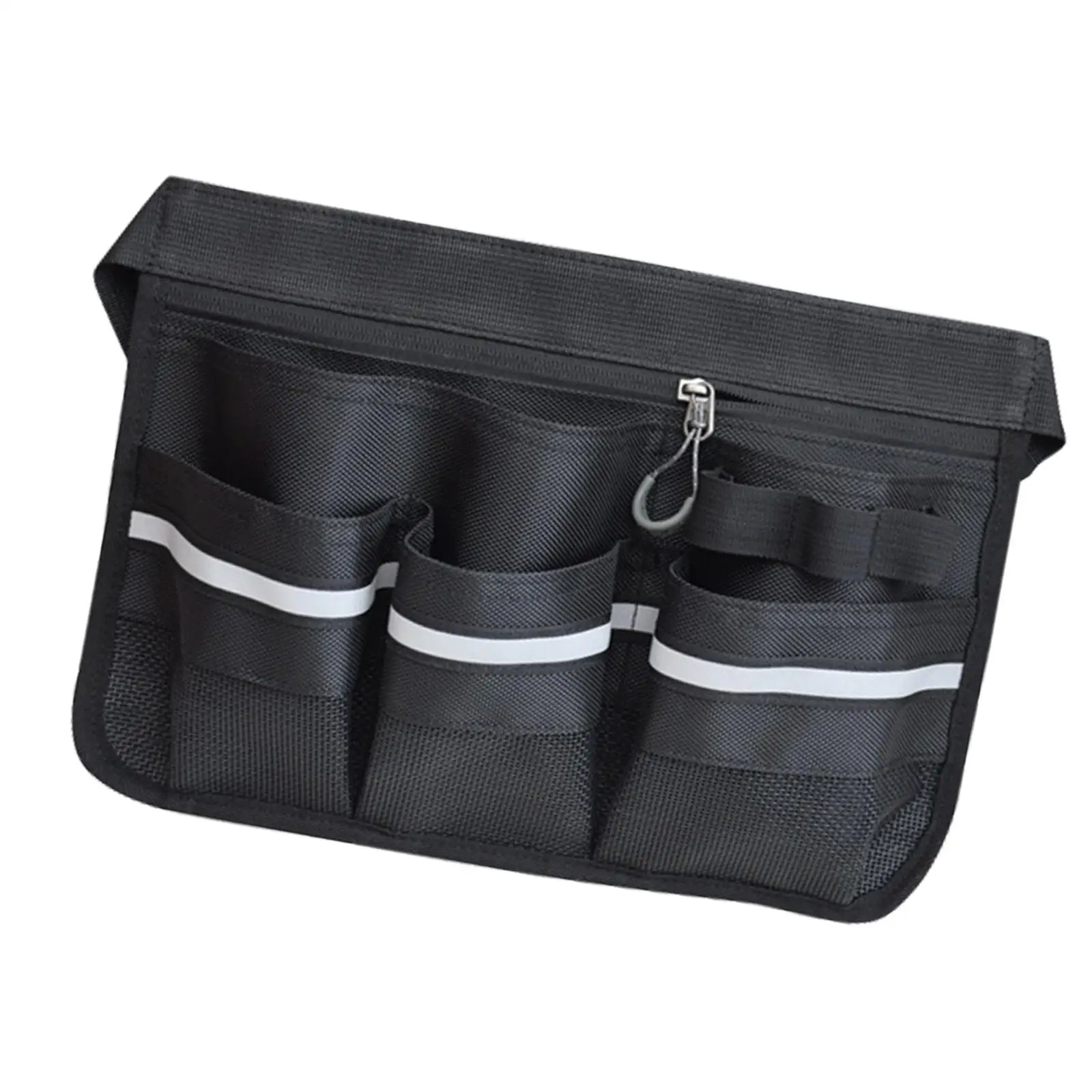 Tool Bag with Pockets Sturdy Waterproof Oxford Cloth Waist Belt Gardener Organizer for Service Cleaning Dining Catering Hotel