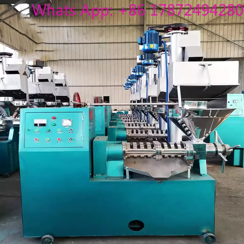 Model 130/150 Commercial Oil Press Peanut Oil/Sesame Oil/Sunflower Seed Oil Extractor Dual Cold/Hot Pressing Vacuum (Customized)