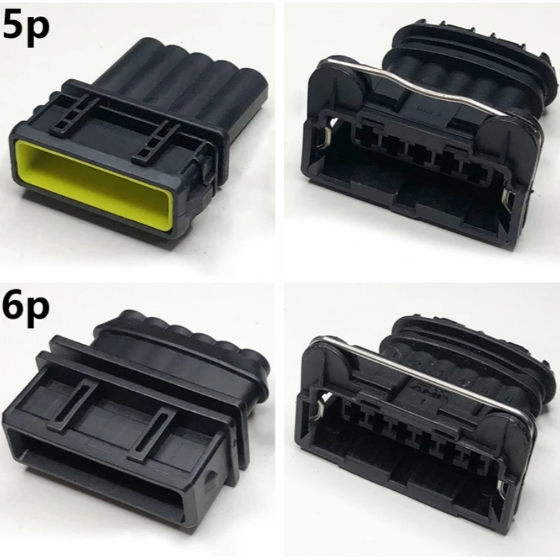 DJ7021A-3.5 รถหัวฉีดน้ำมันเชื้อเพลิงปลั๊กคอยล์จุดระเบิดขั้วต่อกันน้ำ 4p เซ็นเซอร์คันเร่ง 3 หลุม