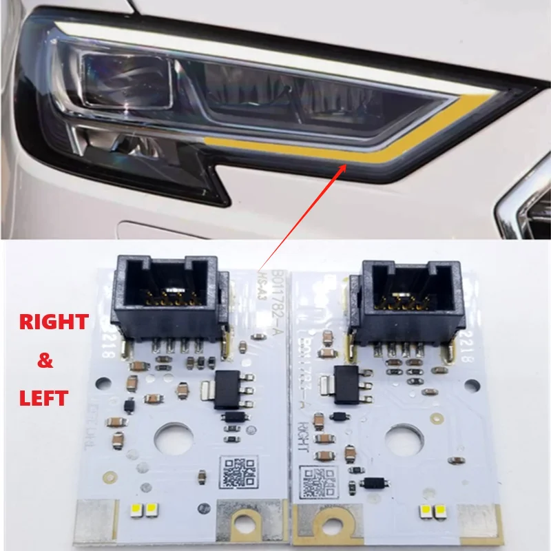 DRL 주간 주행등 모듈, 아우디 A3 S3 RS3 매트릭스 LED 헤드라이트용, OEM 8V0998473B, 8V0998474B, 8V0 998, 998, 474B