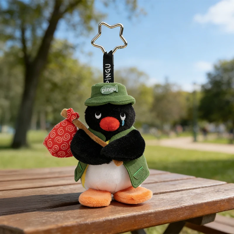 ピングー かわいいペンギンぬいぐるみキーホルダー ハロウィン クリスマス 誕生日プレゼント 女の子向け お祭りムード バッグに掛けられます