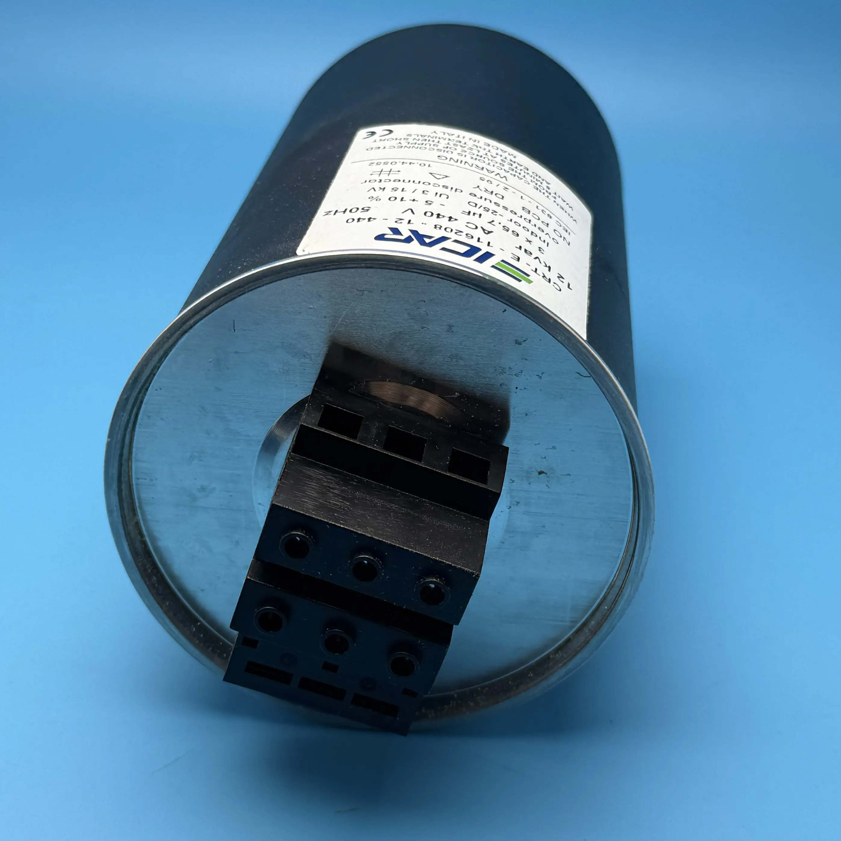 Brand new original 440vac 3x66uf 65.7uf 12kvar capacitor crt-e-116208-12-440