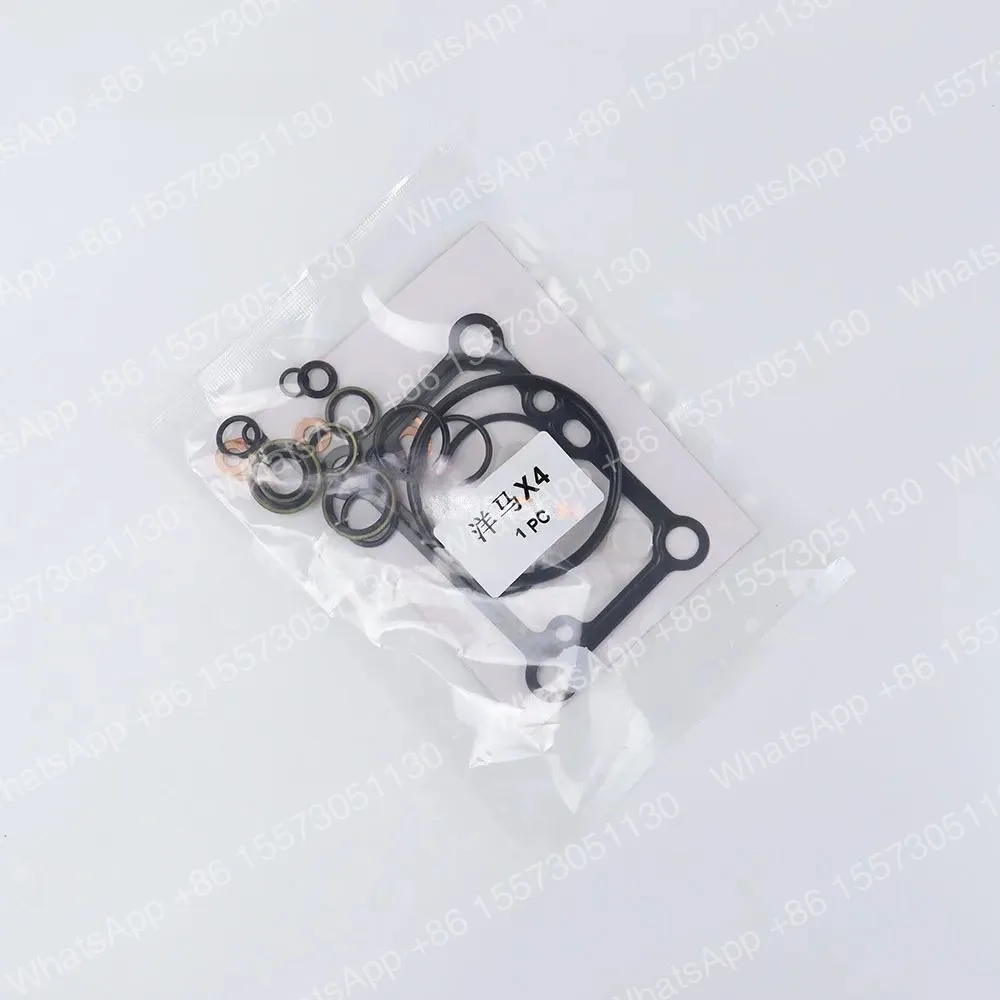 4pcs/lot Diesel fuel pump repair kit X4, seal kit, o-ring, gasket kit, For Yanmar X4 head rotor, 129602-51741 engine spare parts