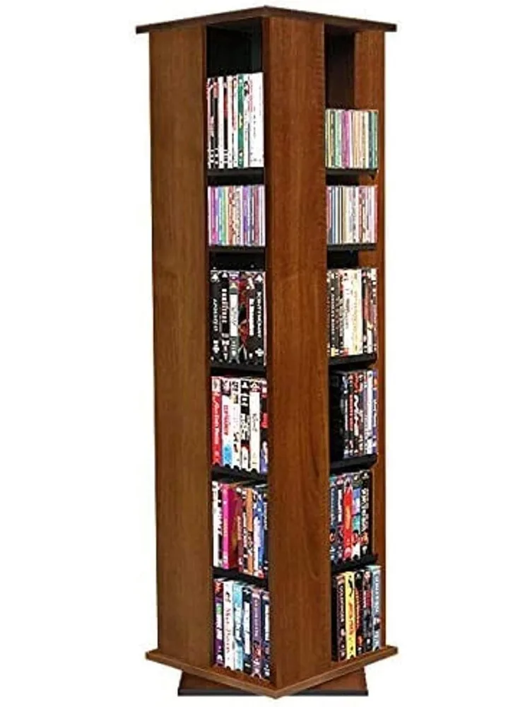 

Revolving Media Tower 600 Walnut