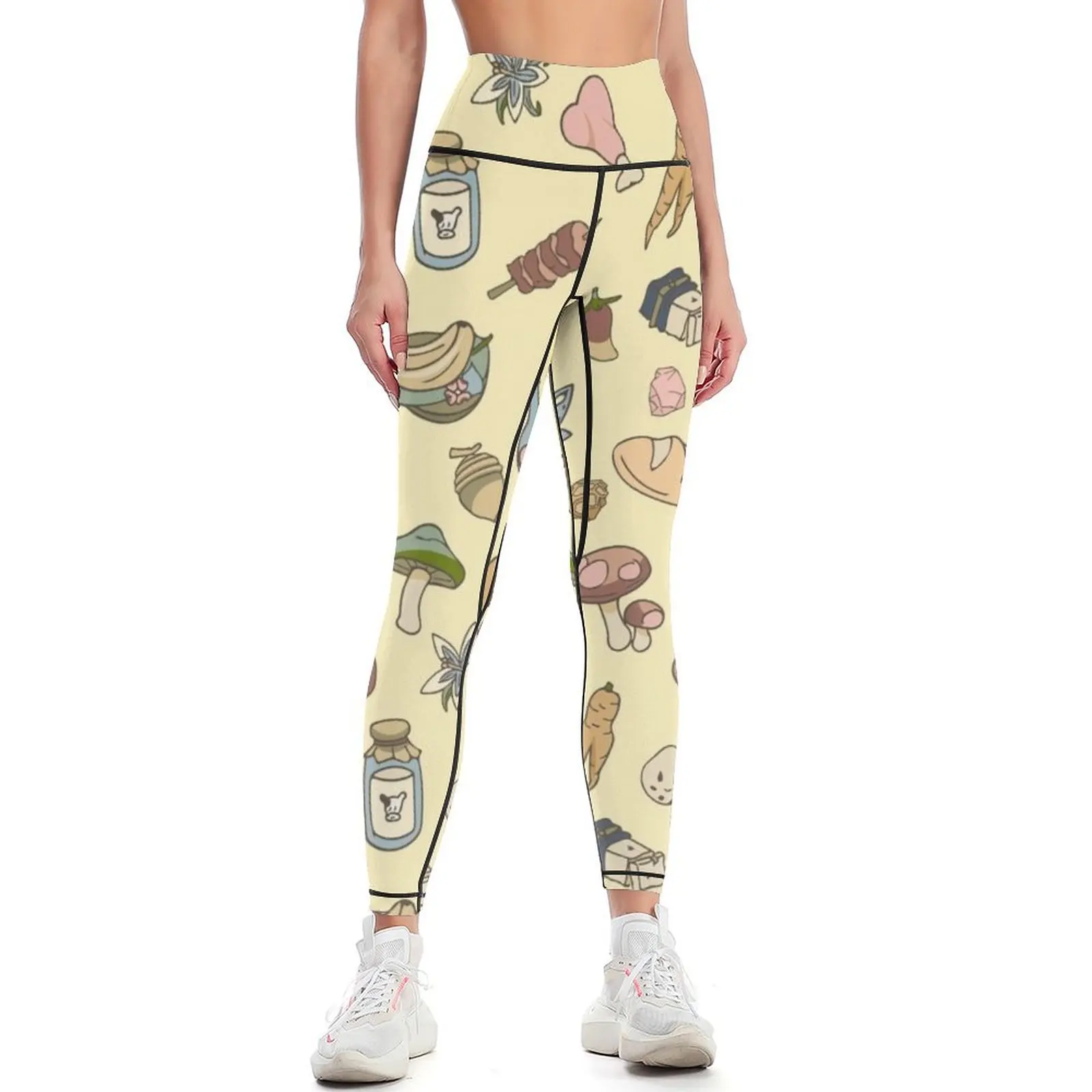 Hylian Wilderchef (Yellow Ver.) Leggings Women's fitness sport legging legging pants raises butt gym clothing Womens Leggings