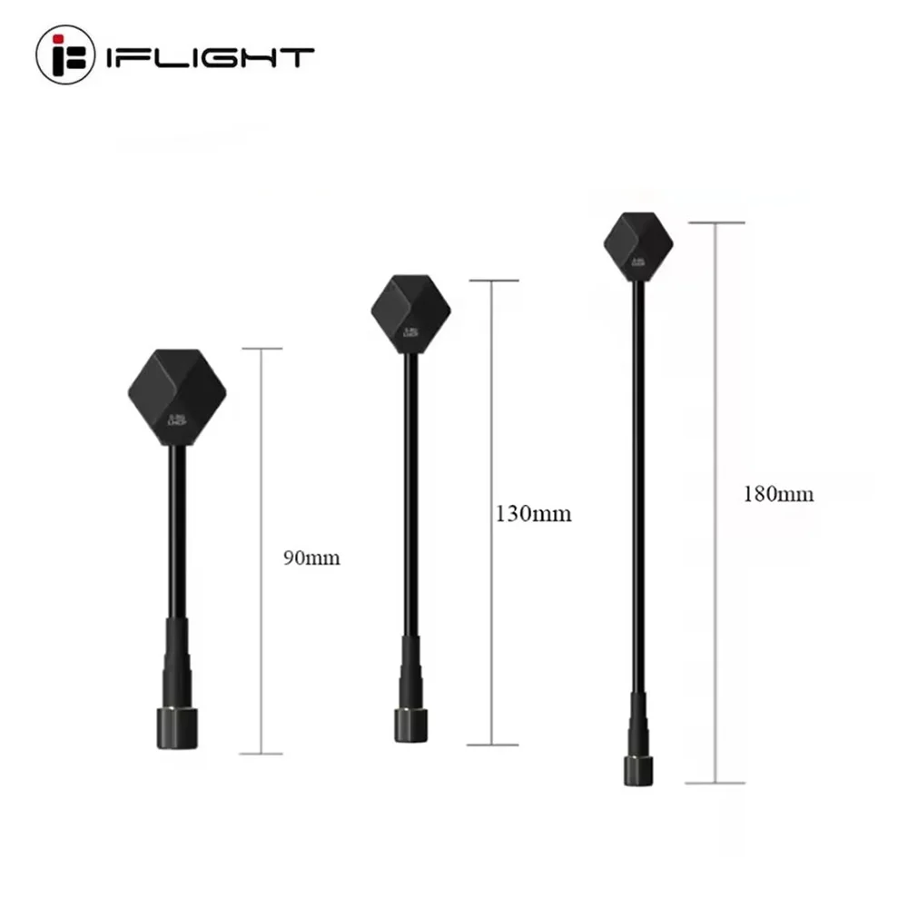 �y�Z�[�����ziFlight Albatross V2.1 SMA 5.8GHz 2.4dBi �A���e�i LHCP RP SMA / RHCP SMA 90MM/130MM/180MM FPV ���[�V���O�h���[�����i�p