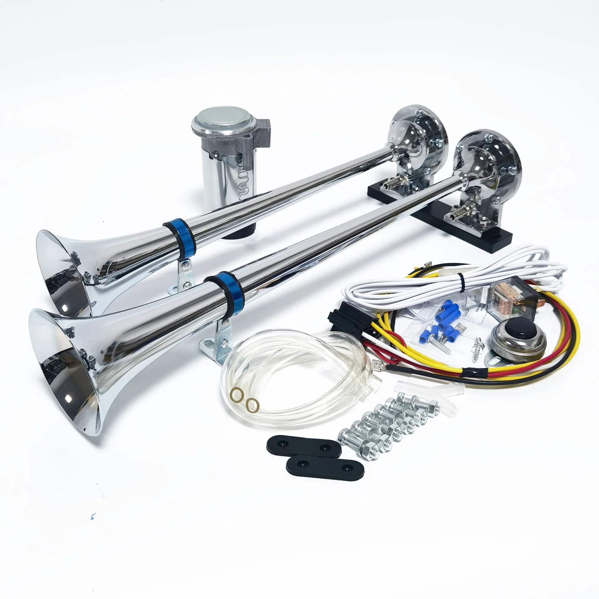 Electric Train Horn Delivers Unmatched Loudness With Strong Construction Vehicles Motohorn 3.0 Train Horn For Truck
