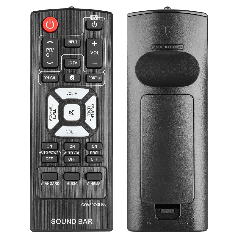 COV30748160 For LG Remote Control, For LG Sound bar COV30748128 NB2540 NB2540A NB2540D NB2540ADEULLK NB2540NBADEULLK S24A1-W,S24