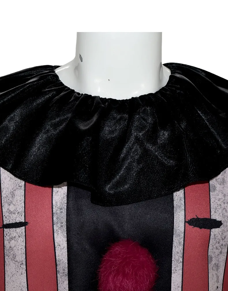 Costume da clown incubo Costume di Halloween per unisex taglia unica per uomo per donna Costumi di Halloween spaventosi