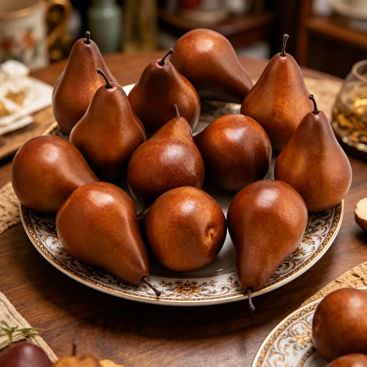 Photography Prop Pear Lifelike Simulation Pear Model Home Decor Pear Lightweight For Dining Table Model House Photography Prop