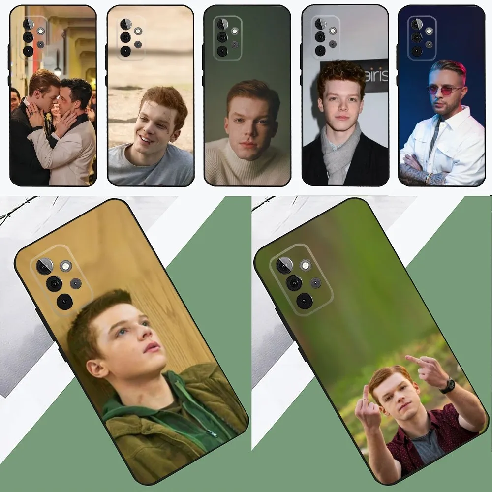 I-Ian G-Gallagher Cameron  Phone Case For SamsungS24,23,22,21,S20 ,Pro10,S30Plus,S9,20lite Ultra Black Cover