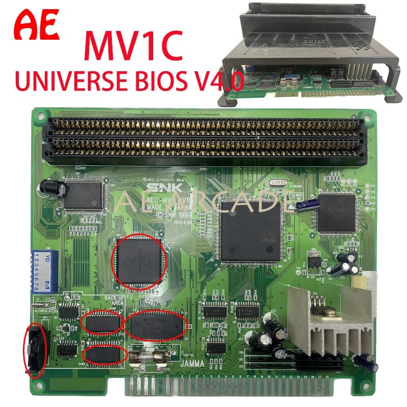 Nk Neogeo mvsマザーボード,Mv1C/mv1b/mv1fz/mv1a,マルチカートリッジ