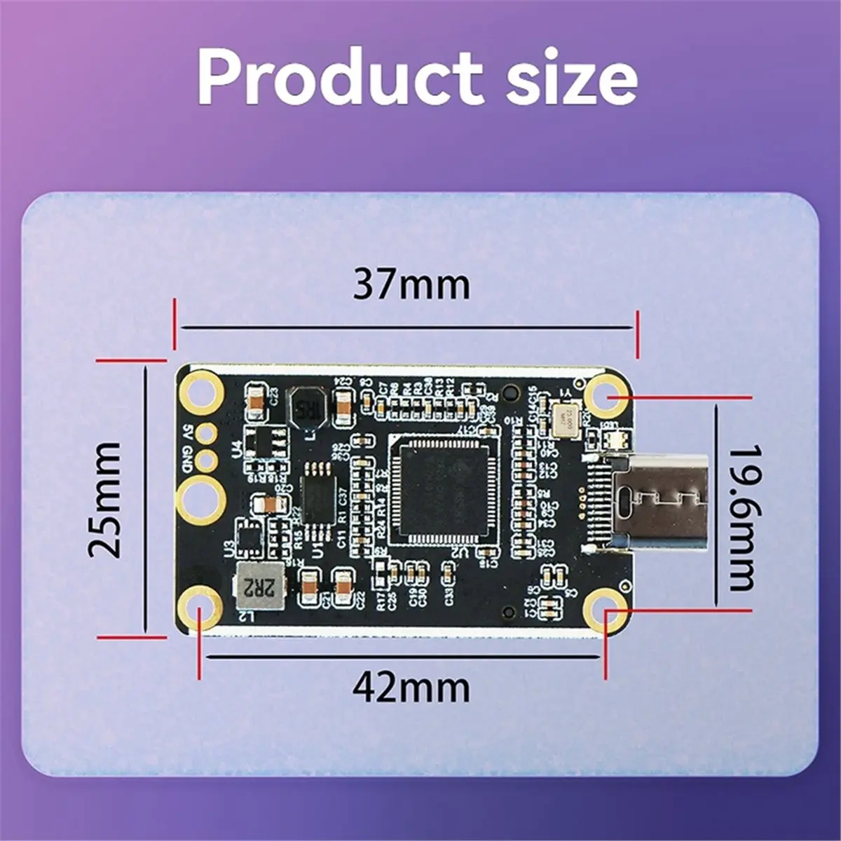 NEW FACTORY~10Gbps JMS583 USB Type-C to M.2 NVMe M-Key Adapter Board for DIY External SSD Enclosure M.2 NVME 2230 SSD Adapter Ca