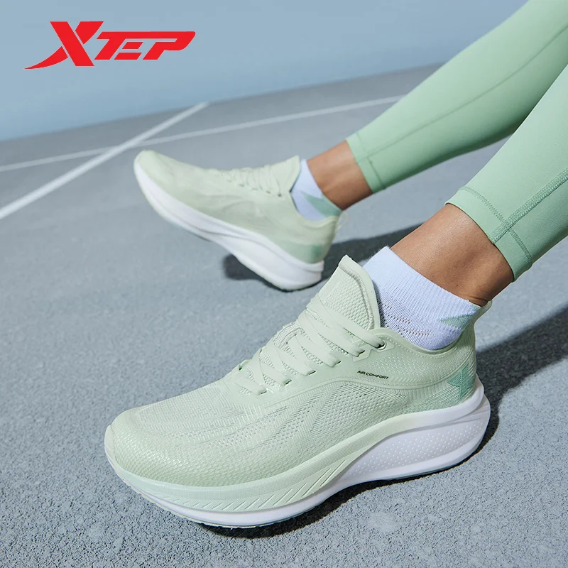 Xtep Light Wing 2.0 Running Shoes For Women 2024 Summer Lightweight Sports Shoes Jogging Rebound Cushion Sneakers 876218110003