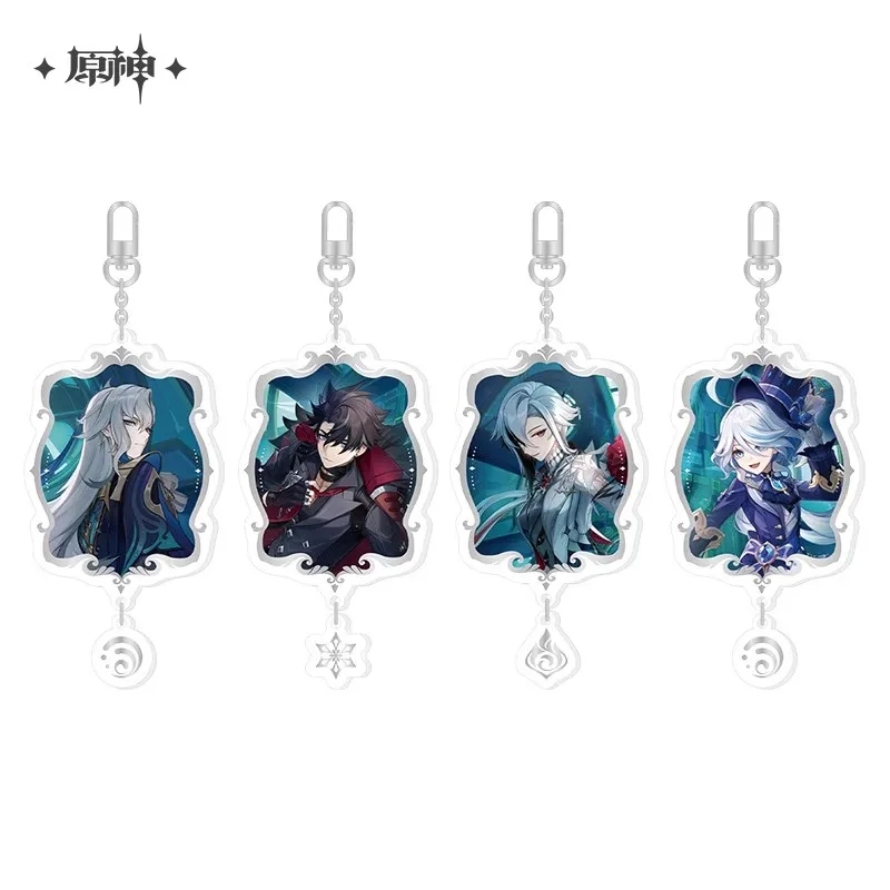 

Genshin Impact Anime & Game Peripheral Theme Series Furina Acrylic Pendant DIY Pendant Christmas Gift Accessories