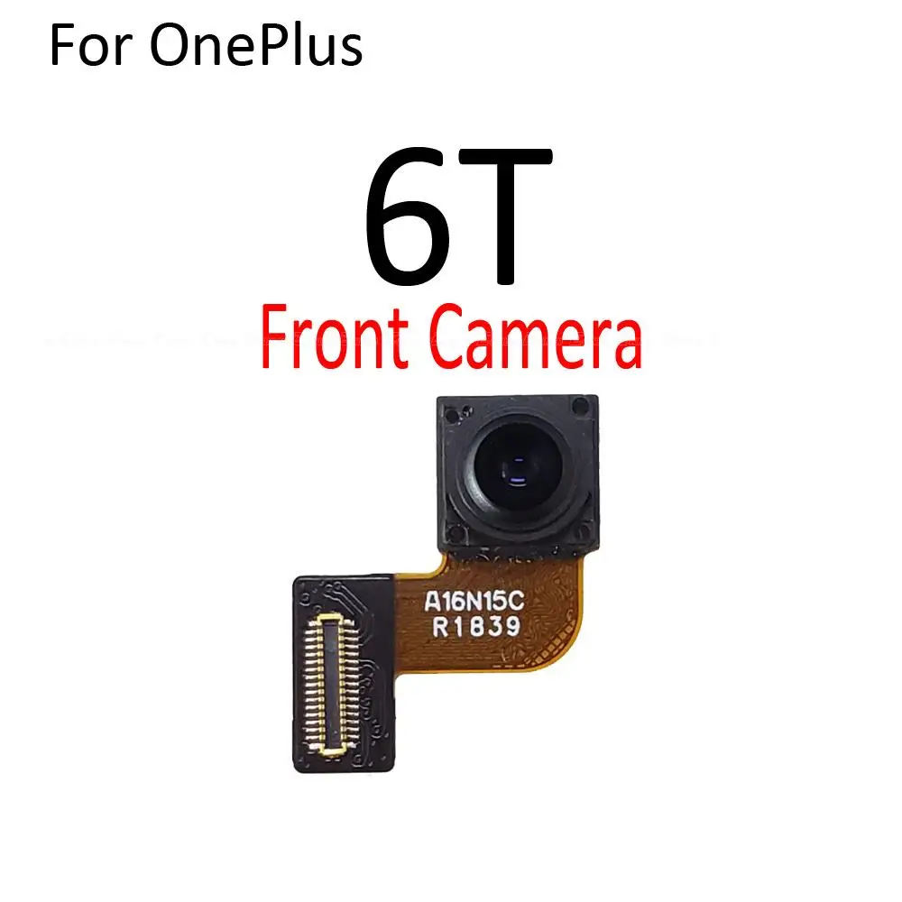 Front Selfie Facing Back Rear Main Camera Big Small Module Flex Cable For OnePlus 3 3T 5 5T 6 6T 7 7T Pro